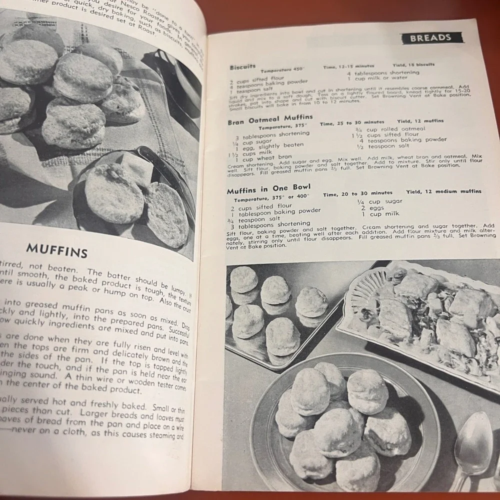 Vtg Nesco Nescomatic Cooking Recipe Book Instruction Manual Model 125 Roaster